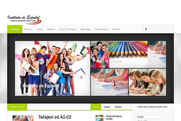 Site using Falconiform YouTube Widget plugin