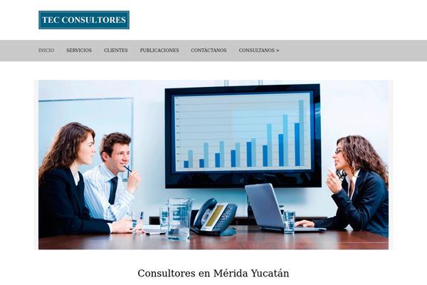 Constructo theme site design template sample