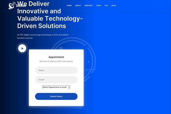Site using Split-slider plugin