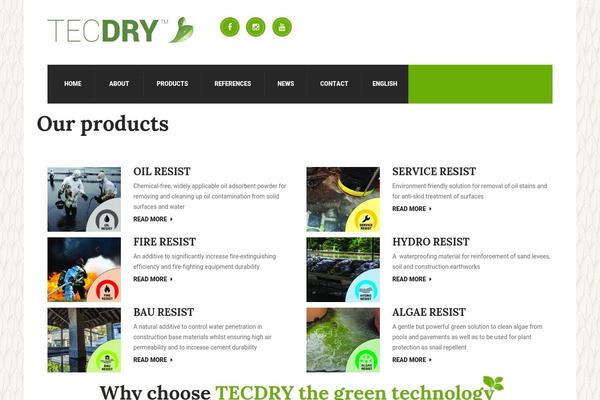 tecdry.com site used Gardener