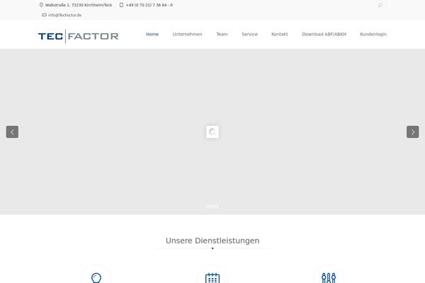 Xenia theme site design template sample