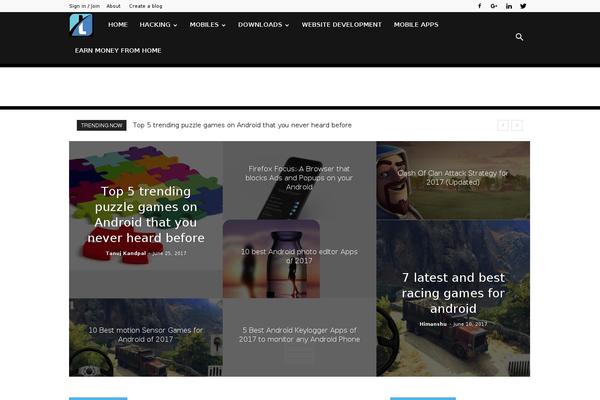 Newspaper theme site design template sample