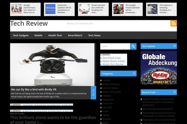 Magazine News Byte theme site design template sample