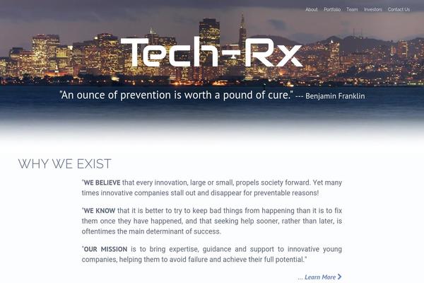 Quark theme site design template sample