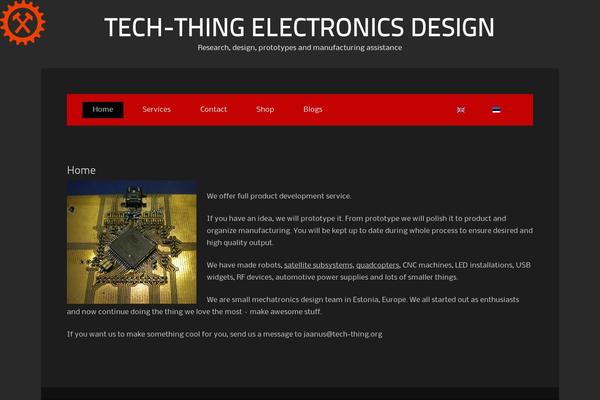 Venom theme site design template sample