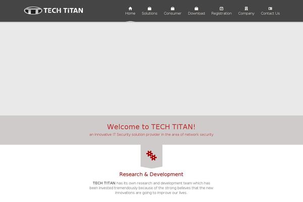 Strata theme site design template sample