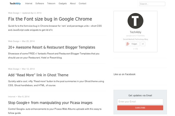 techably.com site used Te