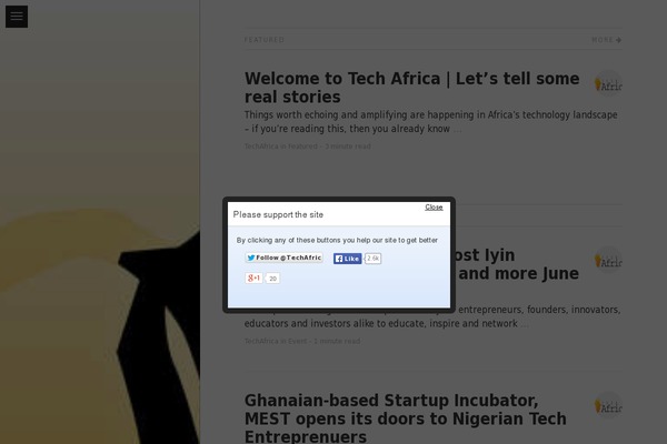 Site using Thumbs Rating plugin