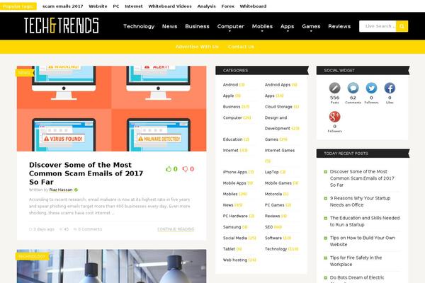 Site using Bunyad-shortcodes plugin