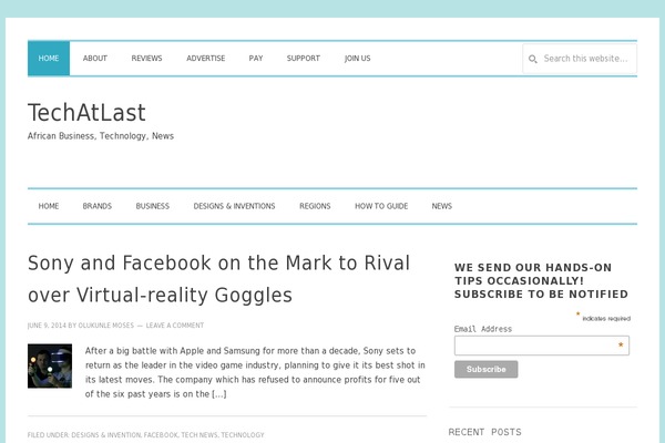 Site using Image-sizes plugin