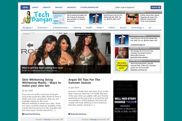 techbanyan.com site used Gazette_v2