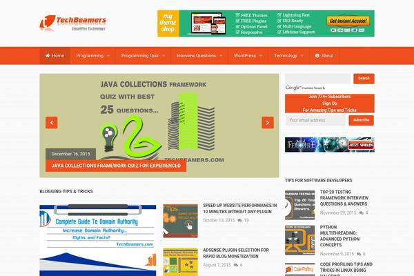 Foxiz theme site design template sample