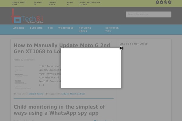 Reco theme site design template sample