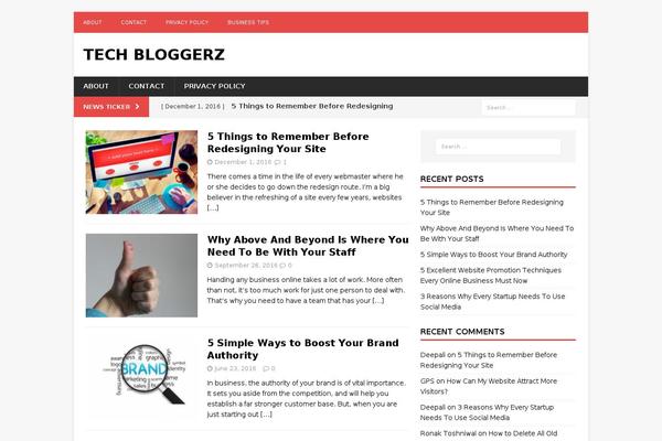 MH Magazine theme site design template sample