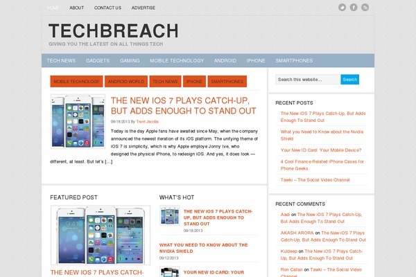 techbreach.net site used TimesNews