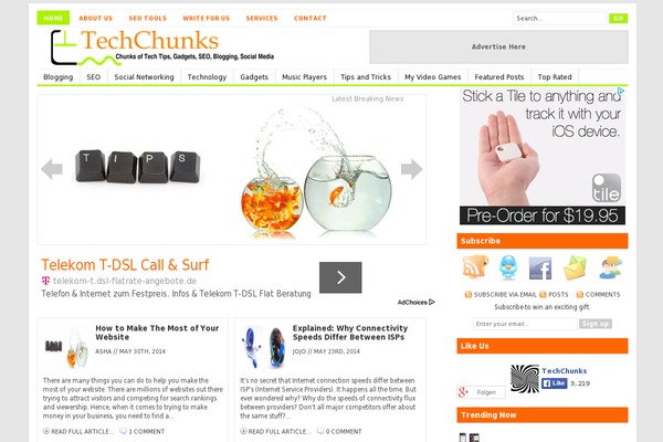 Site using Sphere-post-views plugin