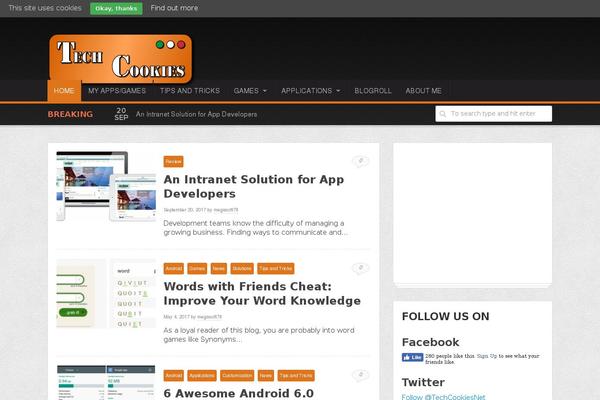 Olsen Light theme site design template sample