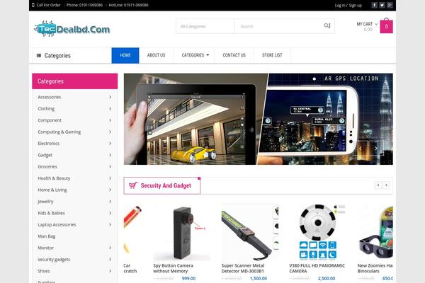 Site using Wd_portfolio plugin