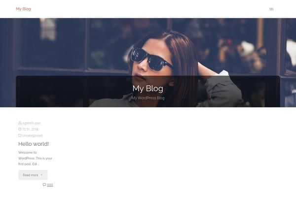 Anima theme site design template sample