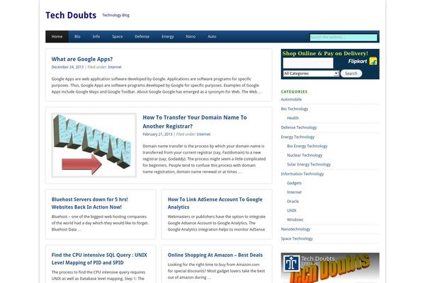Esplanade theme site design template sample