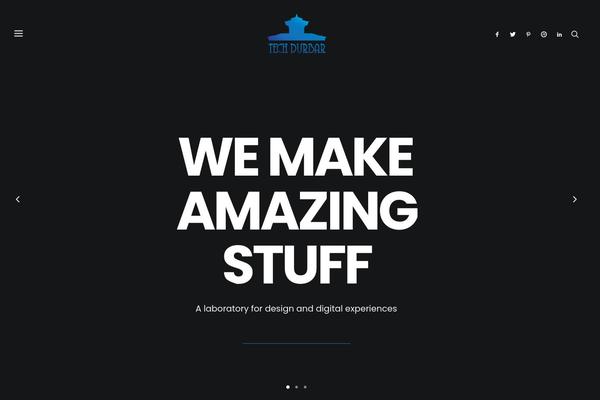 Site using Vcparticlesbackground plugin
