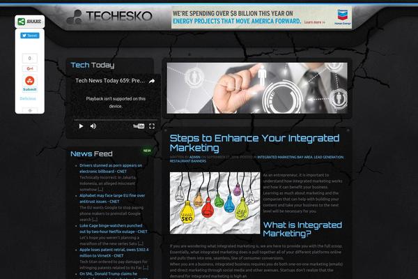 Blackoot Lite theme site design template sample