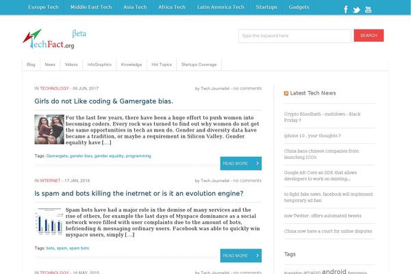 VertiMagazine theme site design template sample