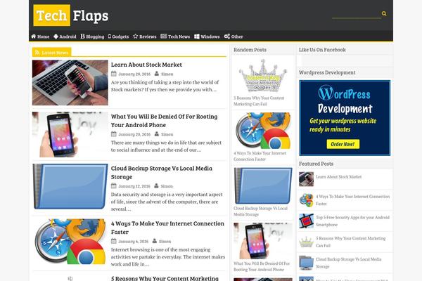 Files theme site design template sample