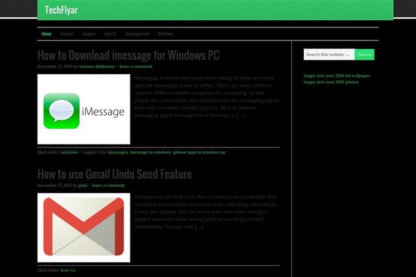 Revenue theme site design template sample
