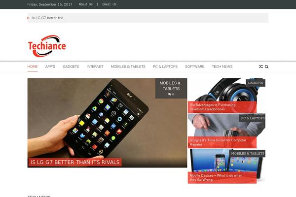 AccessPress Mag theme site design template sample