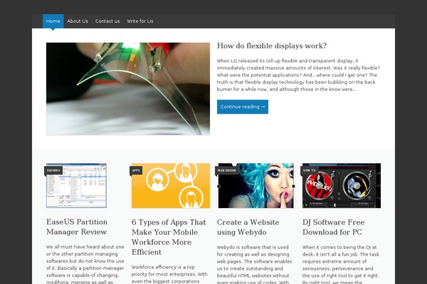 Truereview theme site design template sample