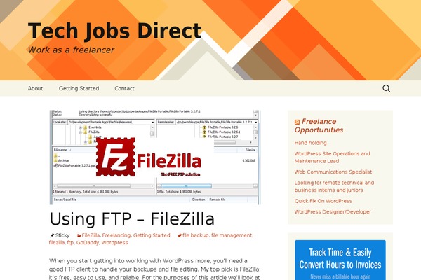 TechNews theme site design template sample