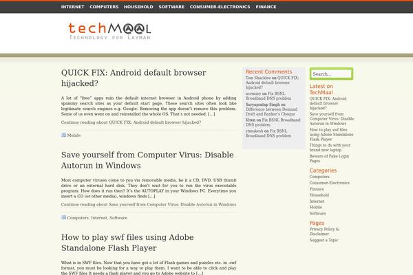 Site using Anti-spam plugin