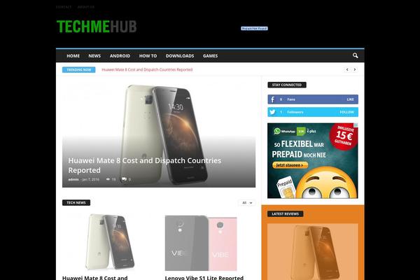 Minimer theme site design template sample