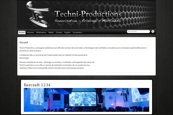 techni-productions.com site used Twenty Seventeen