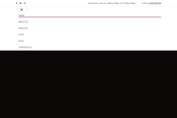 Phone-repair theme site design template sample