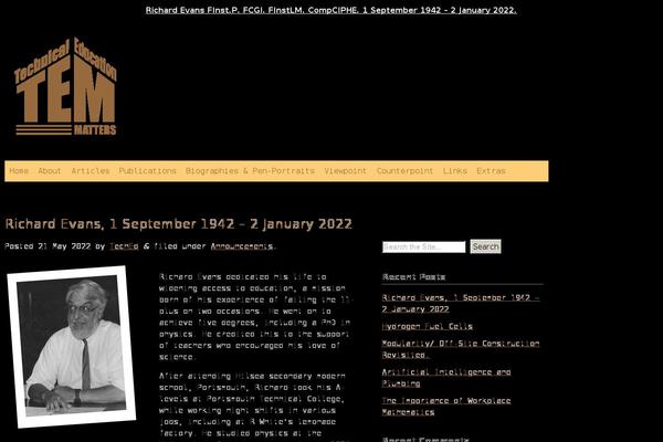 Site using Organize Series plugin