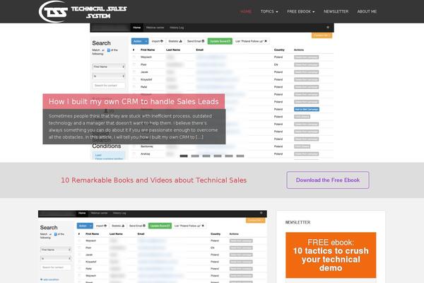 Sparkling theme site design template sample