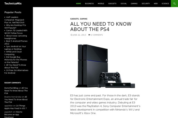 PowerWP theme site design template sample