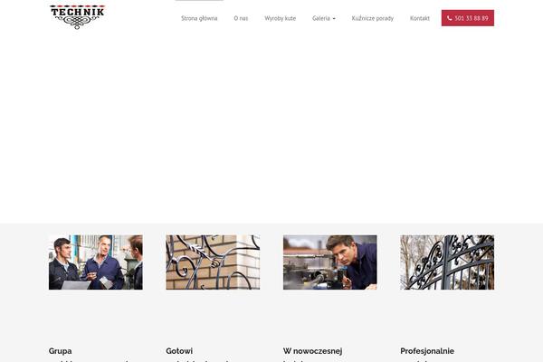 Site using Themes-plus plugin