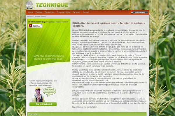 technique theme websites examples