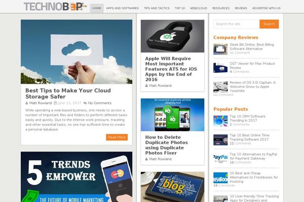 technobeep.com site used Apex News