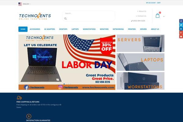 Porto theme site design template sample