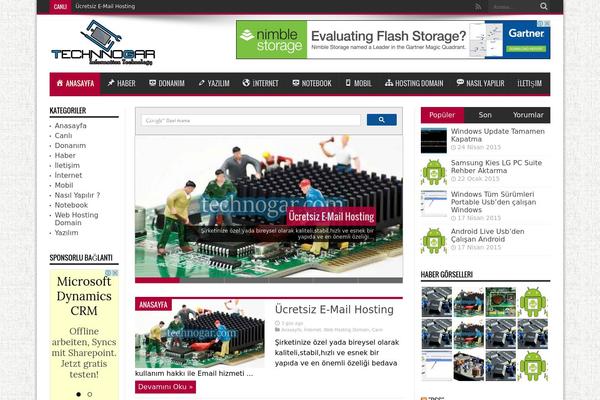 Jannah theme site design template sample