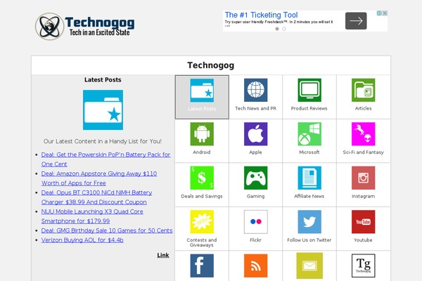 Gridiculous Pro theme site design template sample