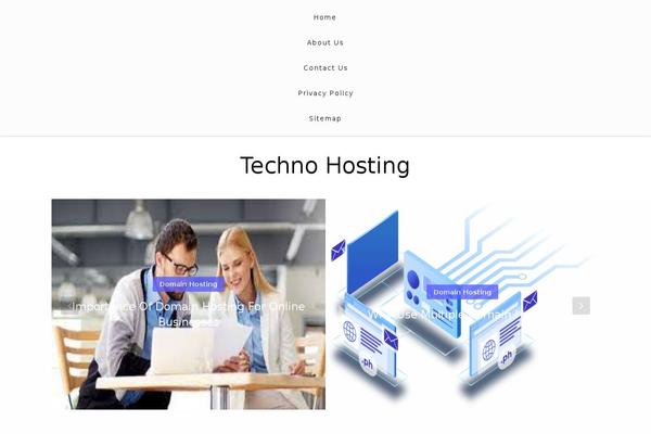 technohosting.net site used Silk Blog