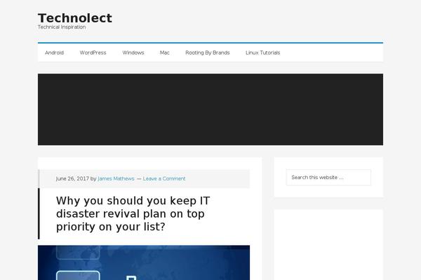 Story theme site design template sample