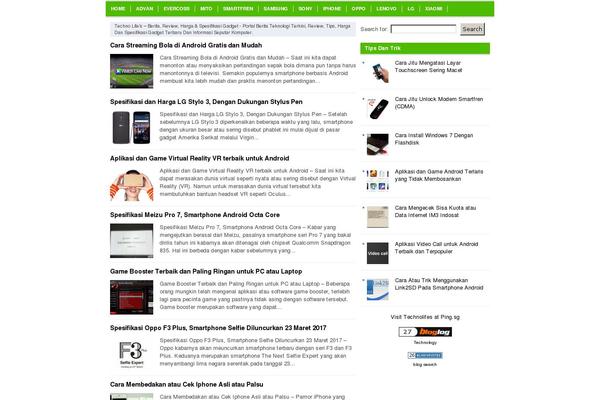 Site using Advanced Random Posts Widget plugin