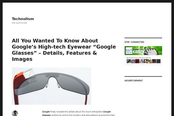 Newspaper theme site design template sample