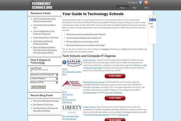 Ts theme site design template sample